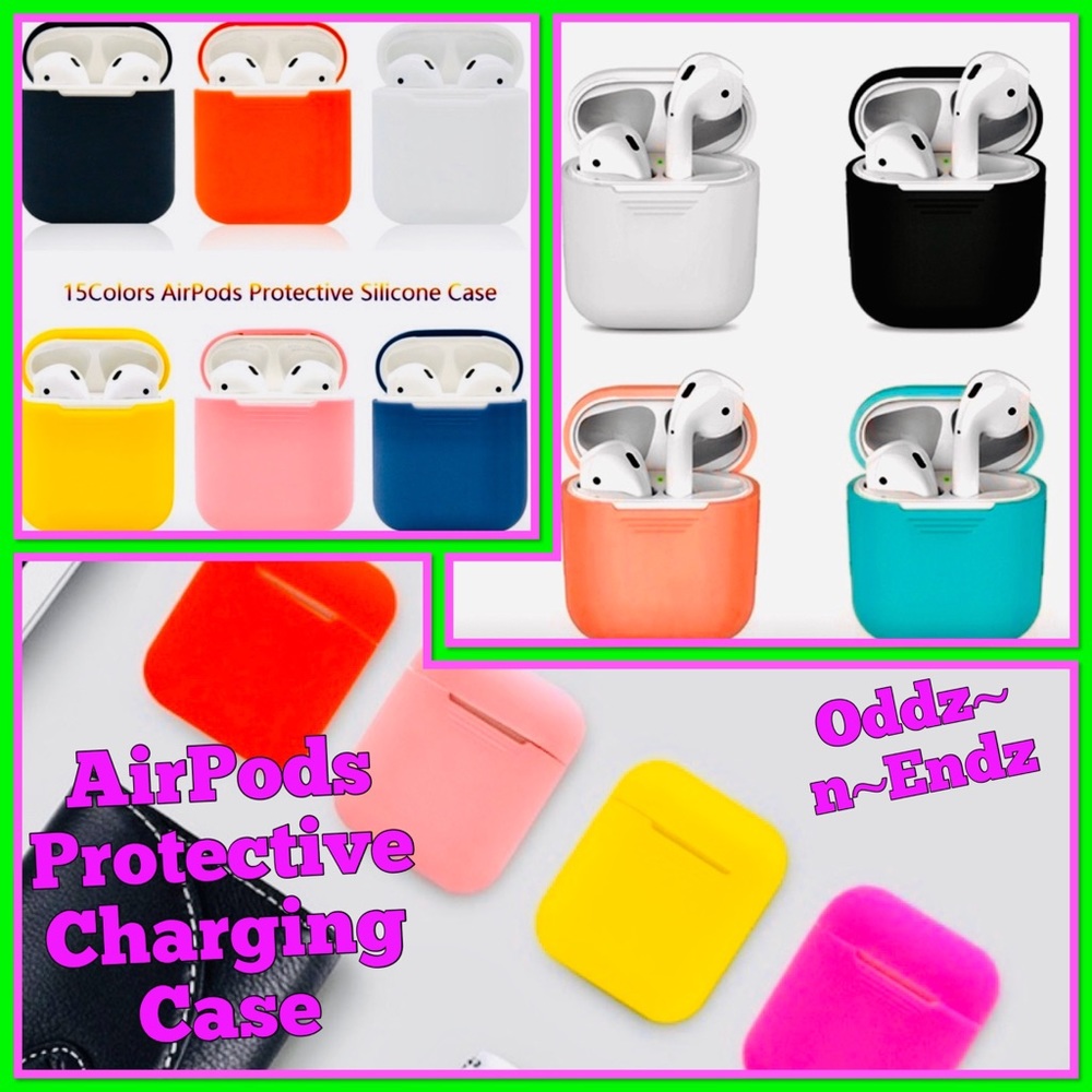 FINAL PRICE MARKDOWN!/Silicone Wireless AirPod Charging Sleeve!